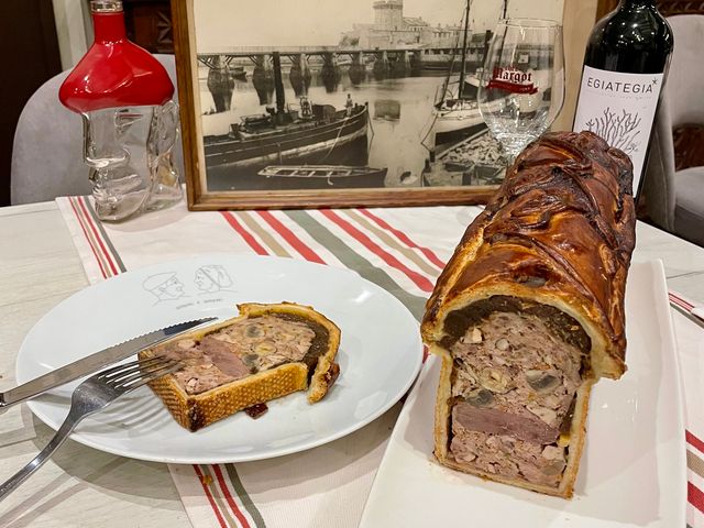 Restaurant Chez Margot Pâté en croute du moment
